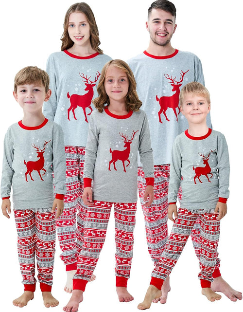 Load image into Gallery viewer, Family Matching Christmas Pajamas Boys Girls Holiday Pajamas Kids Sleepwear Christmas Pjs