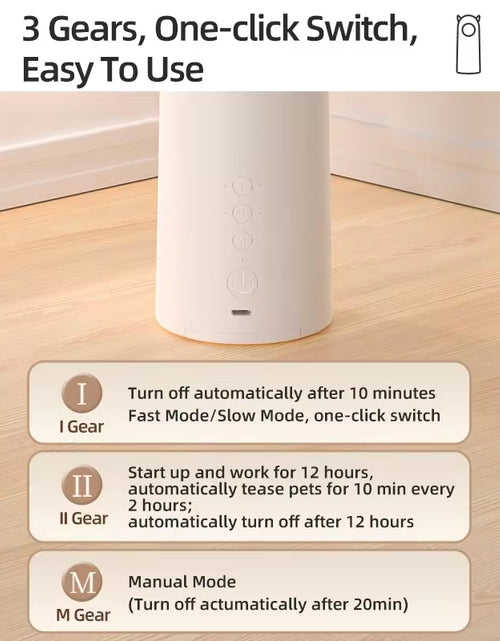 Load image into Gallery viewer, Automatic Cat Toys Interactive Smart Teasing Pet LED Laser Indoor Cat Toy Accessories Handheld Electronic Cat Toy for Dog