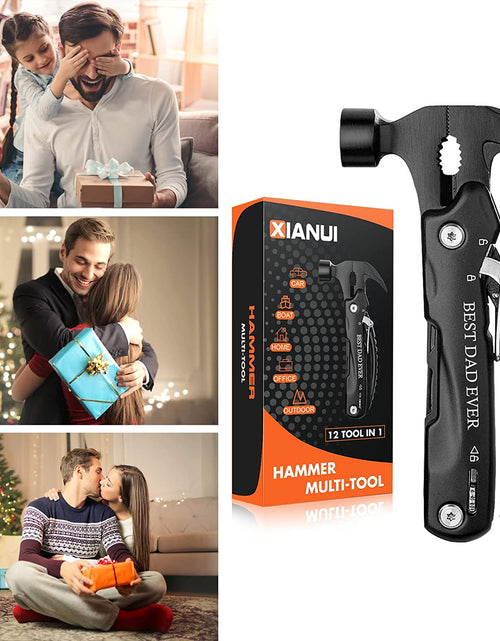 Load image into Gallery viewer, Gifts for Dad, All in One Hammer Multitool, Dad Gifts from Daughter Son, Unique Birthday Gift Idea, Gifts for Dad Who Has Everything and Wants Nothing, Christmas Stocking Stuffers for Dad