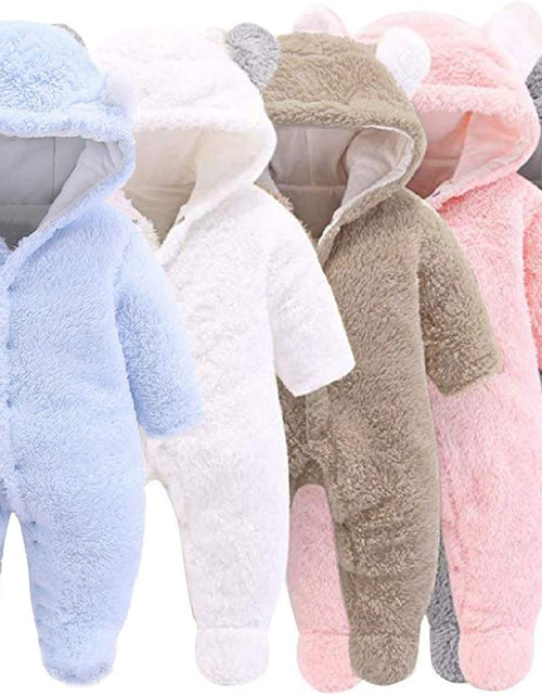 Load image into Gallery viewer, Unisex Baby Clothes Winter Coats Cute Newborn Infant Jumpsuit Snowsuit Bodysuits Registry for Baby Essentials Stuff