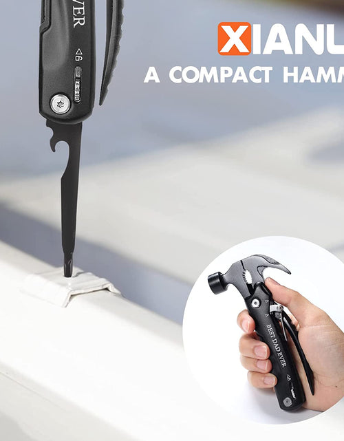 Load image into Gallery viewer, Gifts for Dad, All in One Hammer Multitool, Dad Gifts from Daughter Son, Unique Birthday Gift Idea, Gifts for Dad Who Has Everything and Wants Nothing, Christmas Stocking Stuffers for Dad