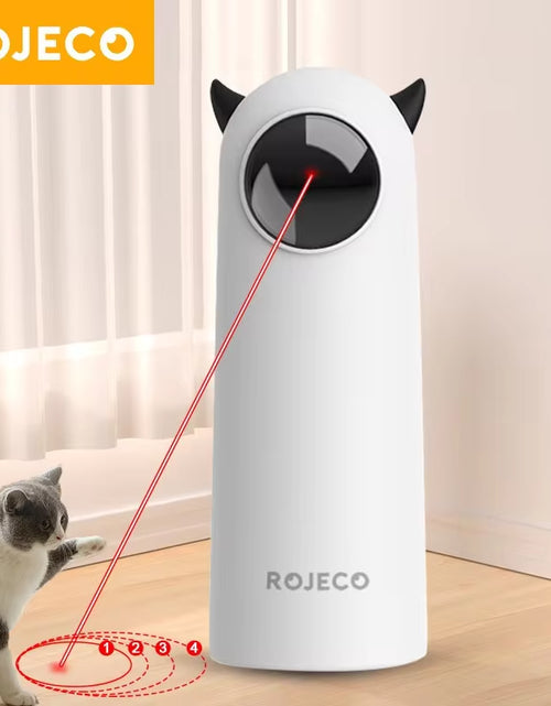 Load image into Gallery viewer, Automatic Cat Toys Interactive Smart Teasing Pet LED Laser Indoor Cat Toy Accessories Handheld Electronic Cat Toy for Dog