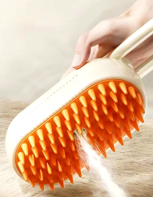 Load image into Gallery viewer, 3-In-1 Dog Hair Brush Cat Hair Brush Electric Pet Cleaning Brush Steam Spray Brush Massage Hair Removal Comb anti Flying Brush