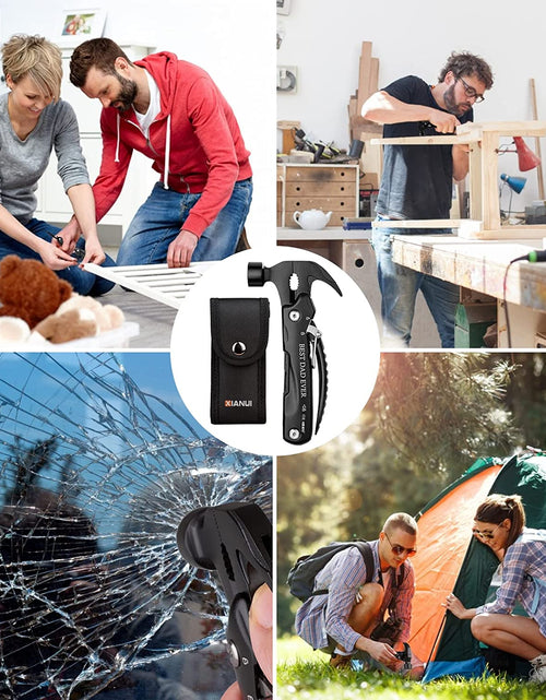 Load image into Gallery viewer, Gifts for Dad, All in One Hammer Multitool, Dad Gifts from Daughter Son, Unique Birthday Gift Idea, Gifts for Dad Who Has Everything and Wants Nothing, Christmas Stocking Stuffers for Dad